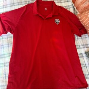 Men's UNM Red Polo Shirt